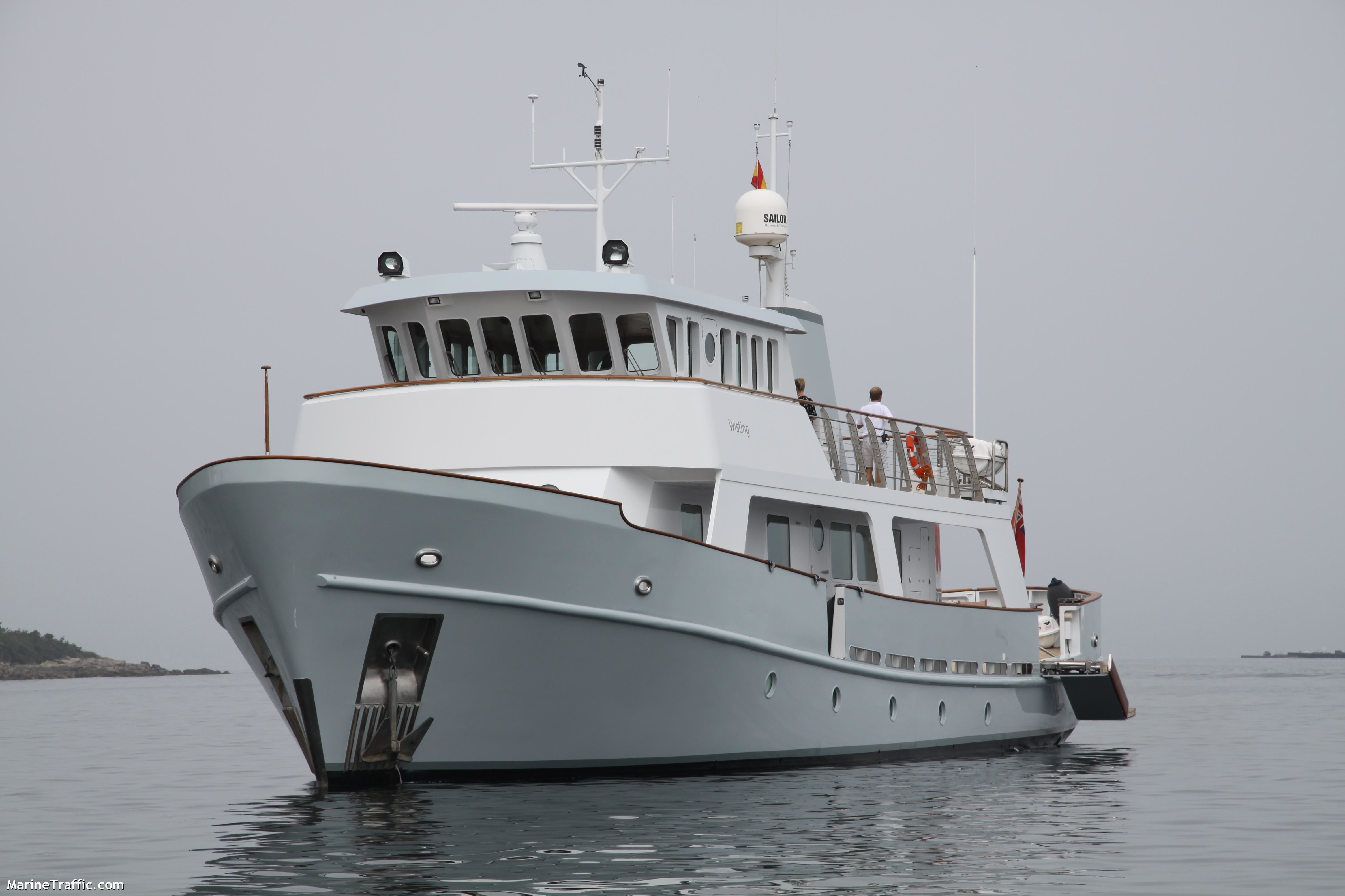 Yacht WISTING, Norwegian Navy CHARTERWORLD Luxury Superyacht Charters